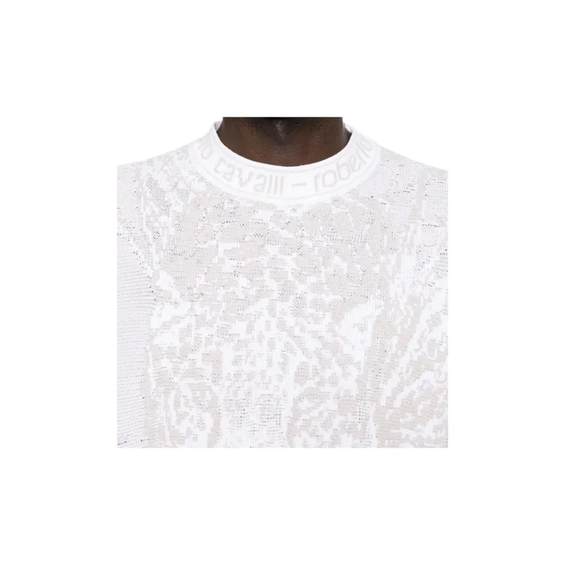 Roberto Cavalli Tiger-motif Jacquard Jumper-5