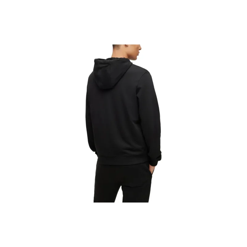 HUGO BOSS Zipped Drawstring Hoodie-2
