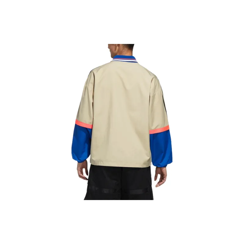 Adidas Jackets Men Beige-3