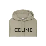 CELINE Sweatshirts Men Khaki