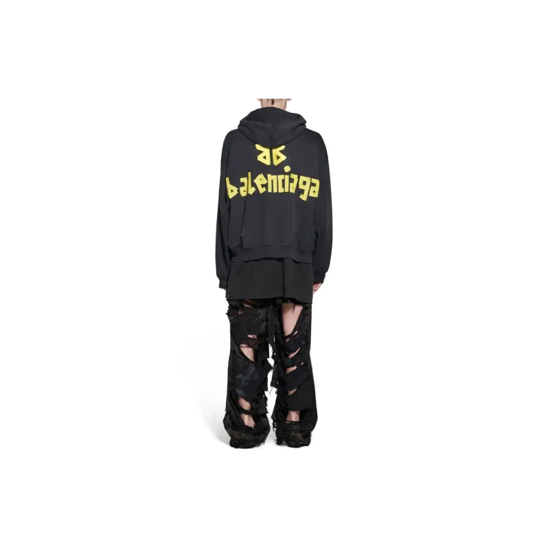 Balenciaga SS23 Sweatshirt Men's Black-3