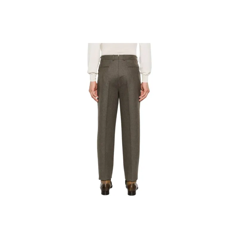 Zegna FW24 Suit Trouser Men's _Nsec Medium Brown-2
