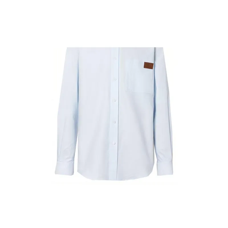 Burberry Shirt Men's Light Blue-2