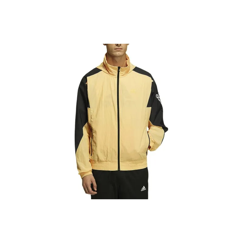 Adidas Jackets Men Yellow Black-2