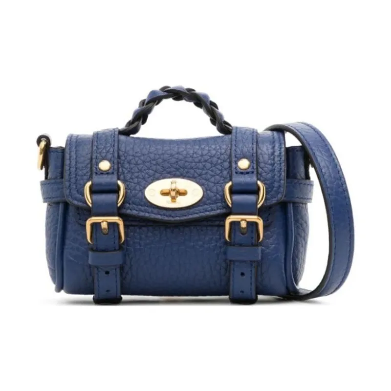 Mulberry Alexa Handbags Blue-1