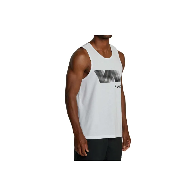RVCA Tank Tops Men White-4