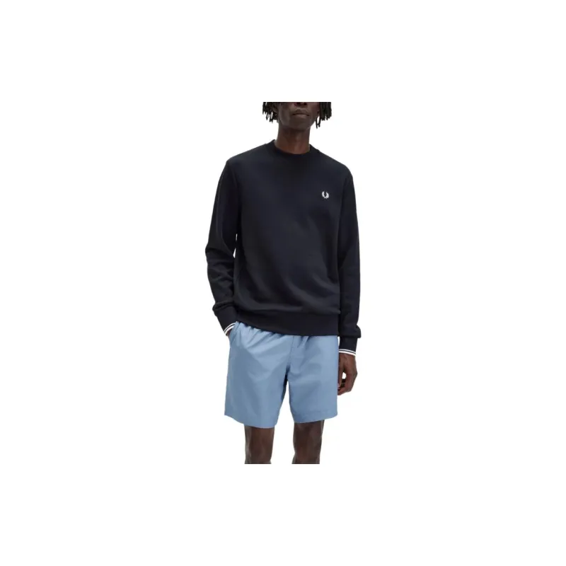 FRED PERRY Embroidered Logo Crew neck Sweatshirt-3