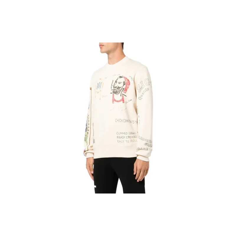 AMIRI Sweatshirts Men White-3