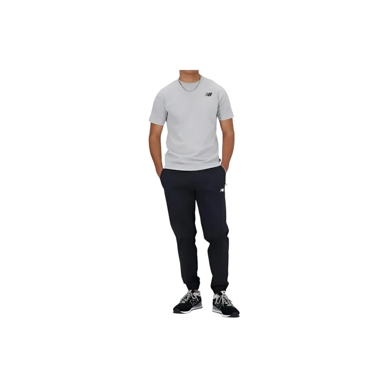 New Balance Knitted Sweatpants Men's Black-6
