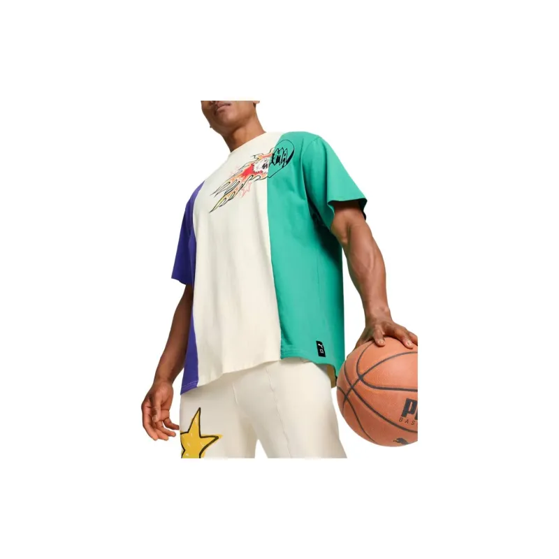 PUMA Getting Crafty Basketball Tee V-2