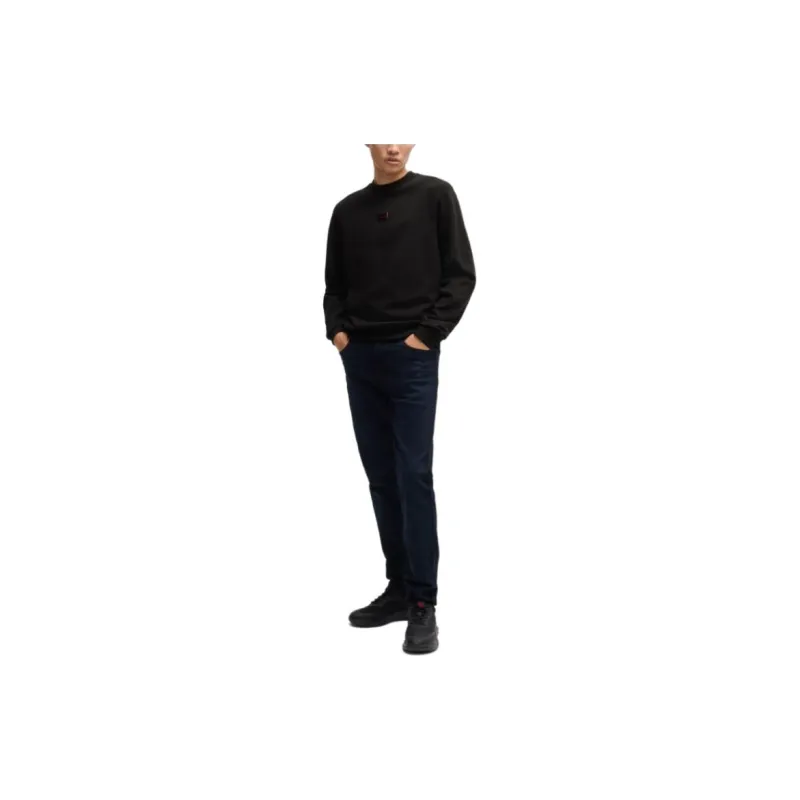 HUGO BOSS Logo Applique Crewneck Sweatshirt-1
