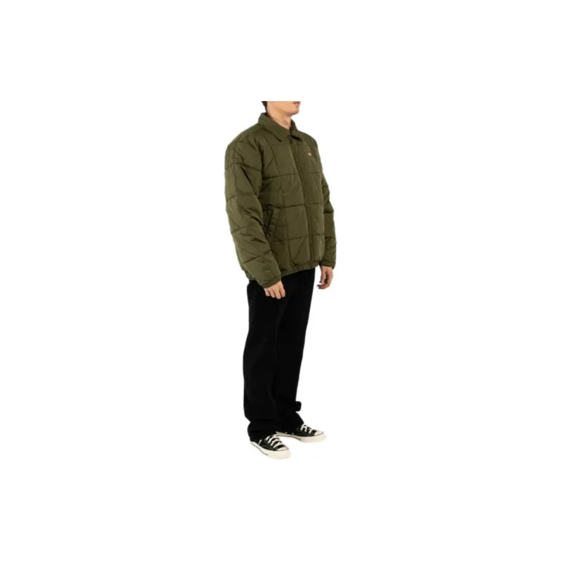 Dickies Eisenhower Logo Patch Puffer Jacket-4