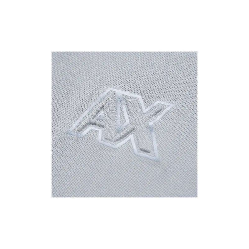 ARMANI EXCHANGE SS24 Polo Shirt Men's Gray Blue-4