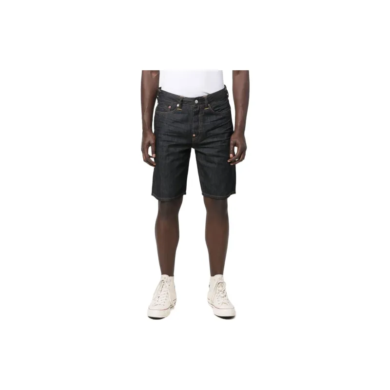 EVISU Denim Shorts Men Black-2