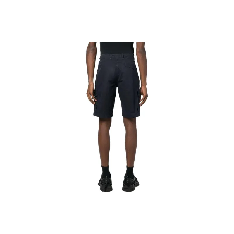 STONE ISLAND Compass motif Cargo Shorts-2
