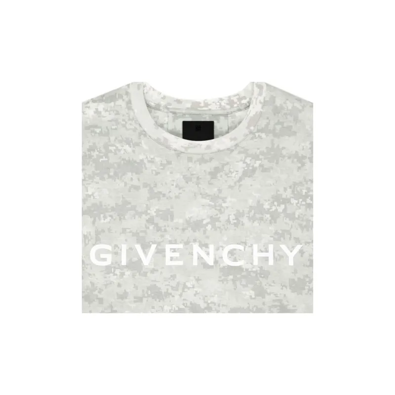 Givenchy T Shirts Men Gray-5