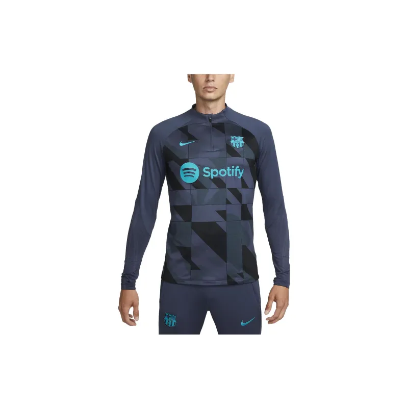 Nike Soccer Jerseys Men Navy Blue-2