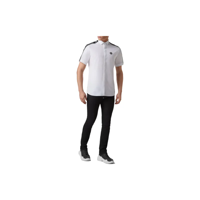 PHILIPP PLEIN Shirts Men White-3