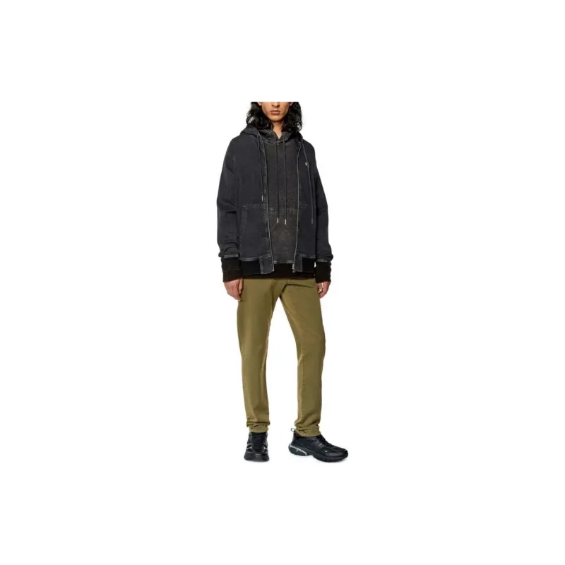 DIESEL Slim 2060 D-Strukt Joggjeans® 068dy Casual Pants Men's Green-1