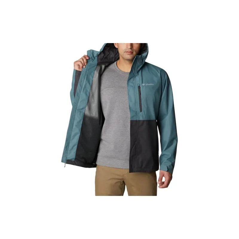 Columbia Jackets Men Teal-4
