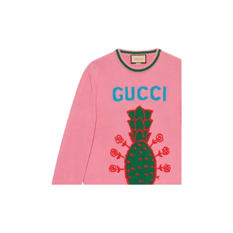GUCCI Sweaters Men Pink-4