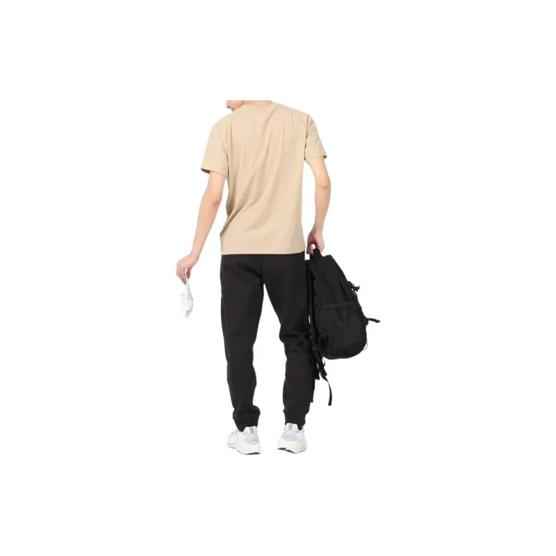 PUMA T Shirts Men Khaki-4