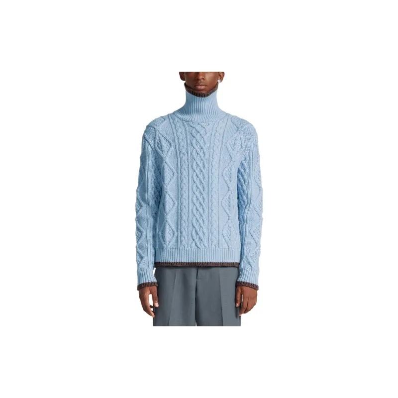 DIOR Cd Diamond Turtleneck Sweater-3