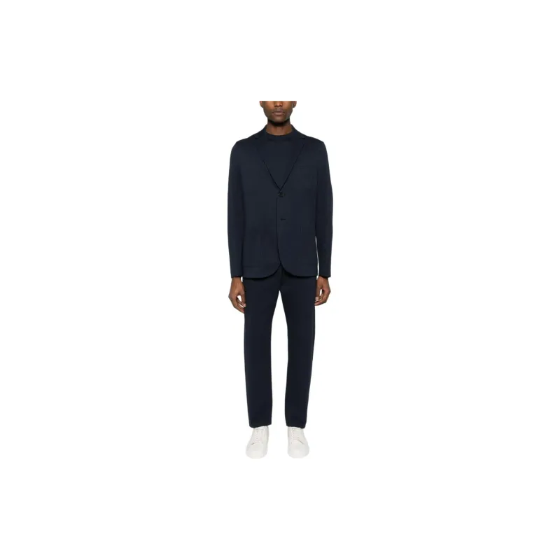 HARRIS WHARF LONDON Cotton blend Seersucker Blazer-1