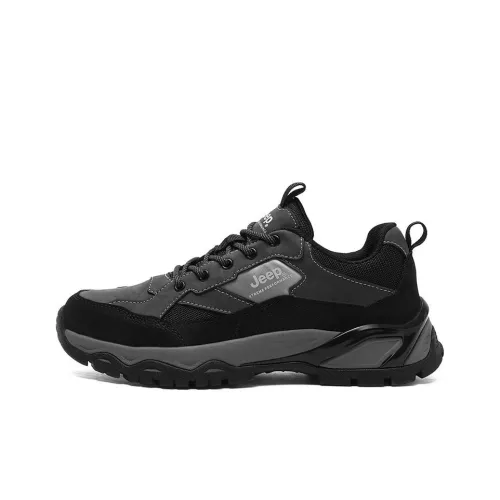 Jeep Slip Resistant Low Top Trekking Shoes Men's