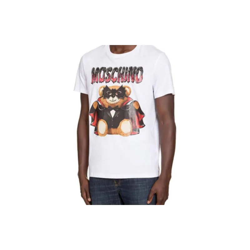 MOSCHINO T Shirts Men White-1