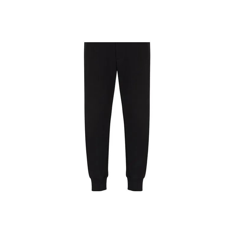 EMPORIO ARMANI Knitted Sweatpants Men Black-4