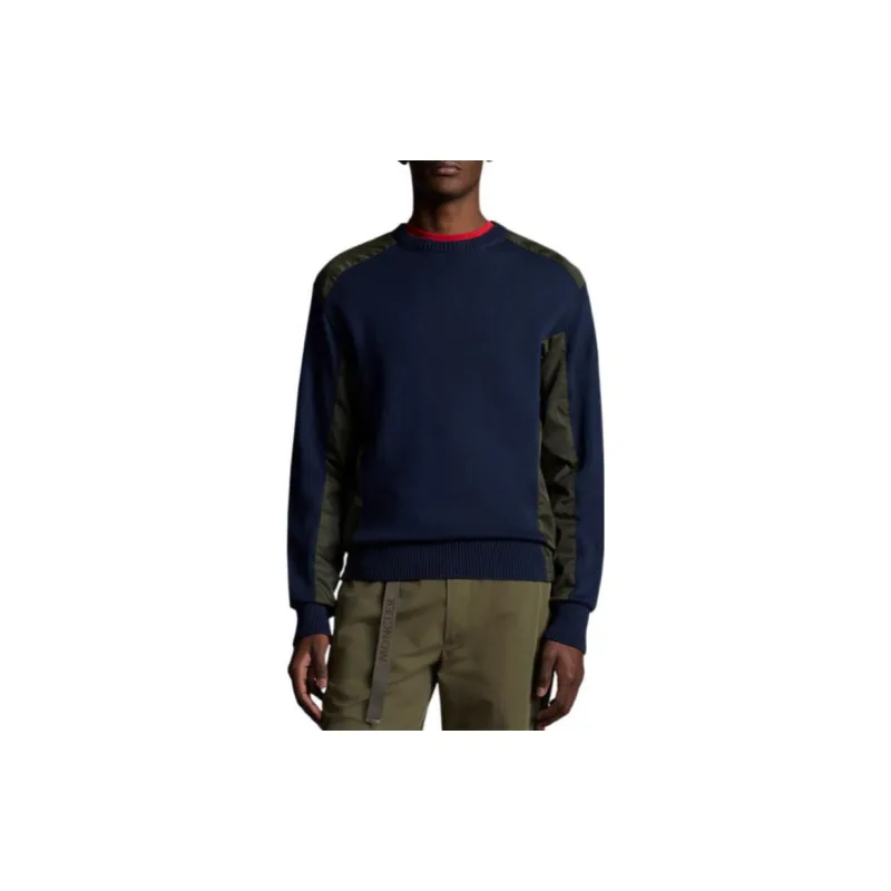 Moncler Sweaters Men Midnight Blue-1