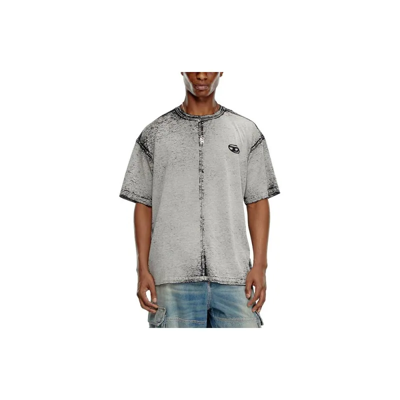 DIESEL T Boxt Dev Logo Printed T Shirt-2