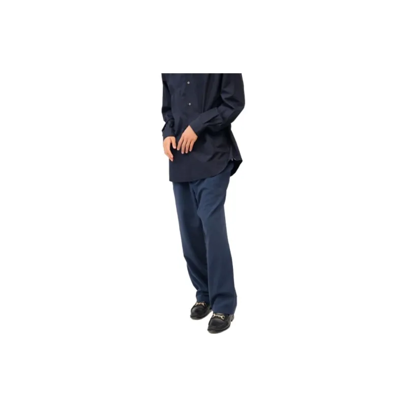 Beams Casual Pants Men Navy-4