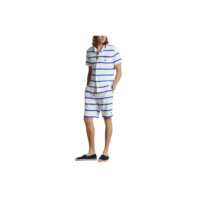 Polo Ralph Lauren Polo Pony Striped Track Shorts-1
