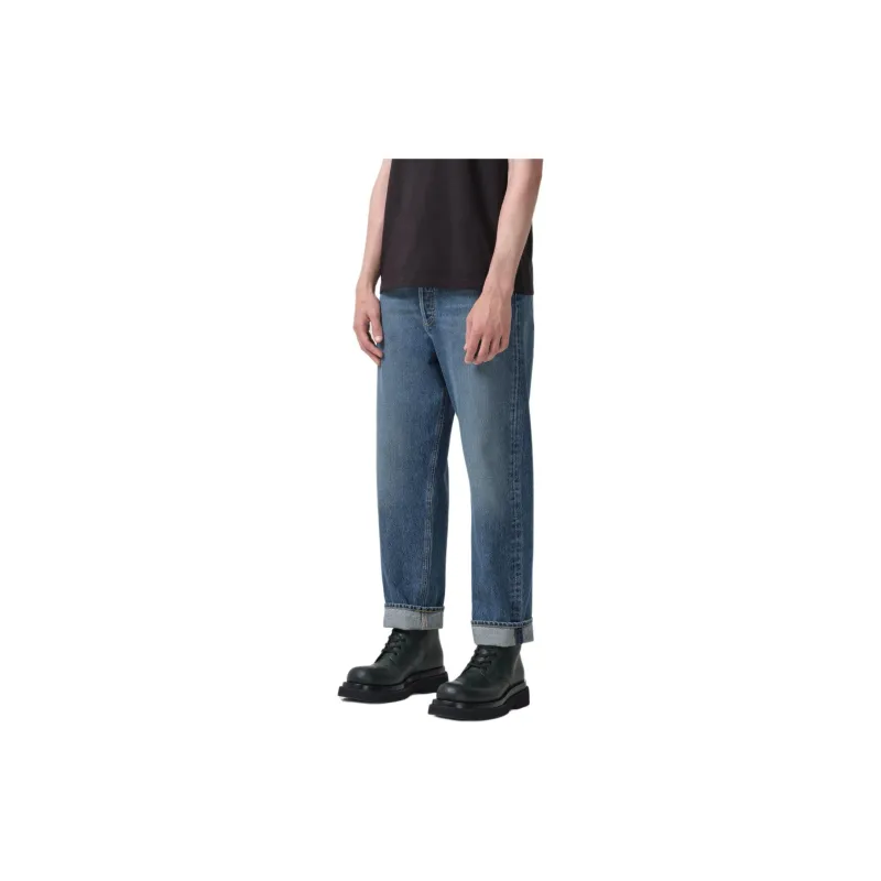 AGOLDE 90's Mid Rise Straight Leg Jeans-1