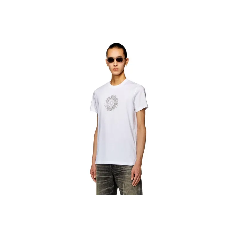 DIESEL T Shirts Unisex White-1