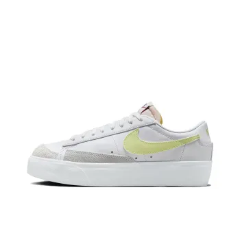Nike Blazer Low Platform White Life Lime Women's