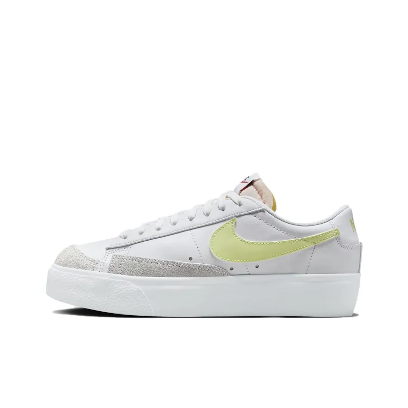 Nike Blazer Low Platform White Life Lime Women's-0