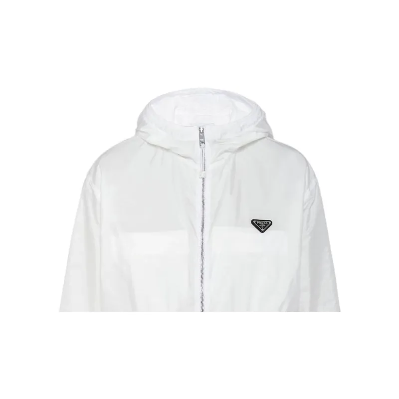 PRADA SS24 Jackets Coats Men's White-6