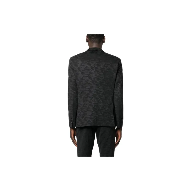 KARL LAGERFELD / Karl Lagerfeld Jeans Patterned-jacquard Single-breasted Blazer-2