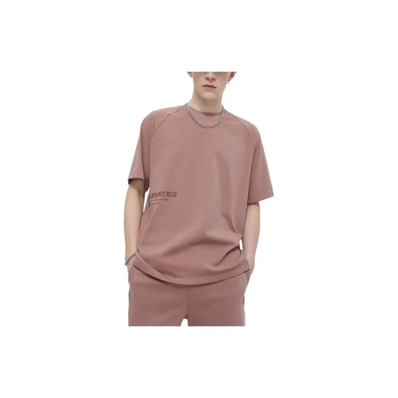 FILA FUSION T Shirt Unisex Sauce Plum Pink-3