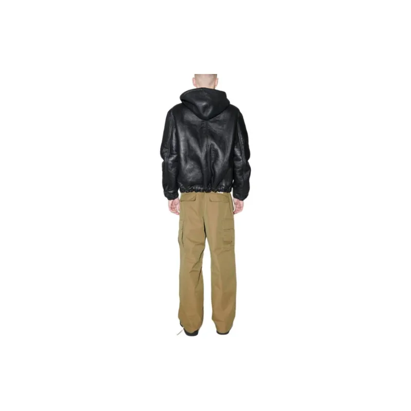 Stussy X Our Legacy Work Shop Reversible Shearling Zip Hoodie-3