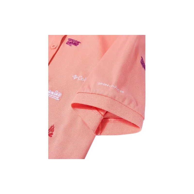 Columbia Polo Shirts Women's Apricot-2