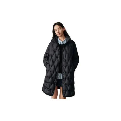 JZ. ANNAKRO Down Jackets Women's Plain Black