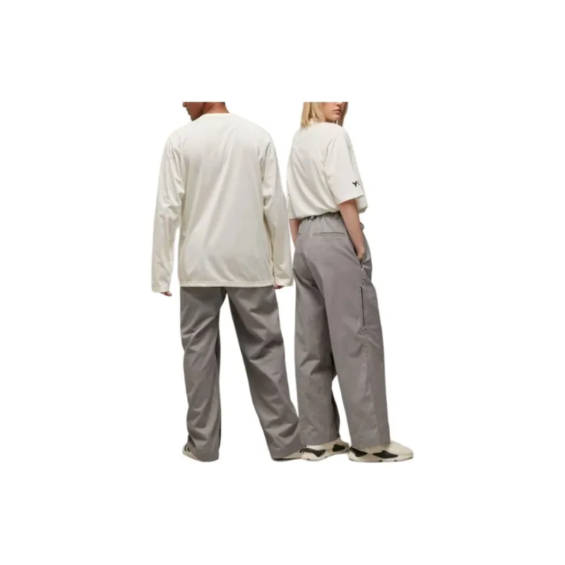 Y 3 Cotton Straight leg Trousers-3