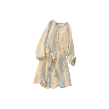 Ta Yan Nightgown Women's Apricot