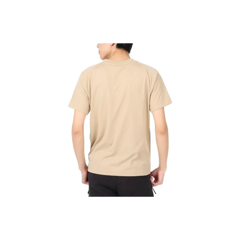 PUMA T Shirts Men Khaki-5