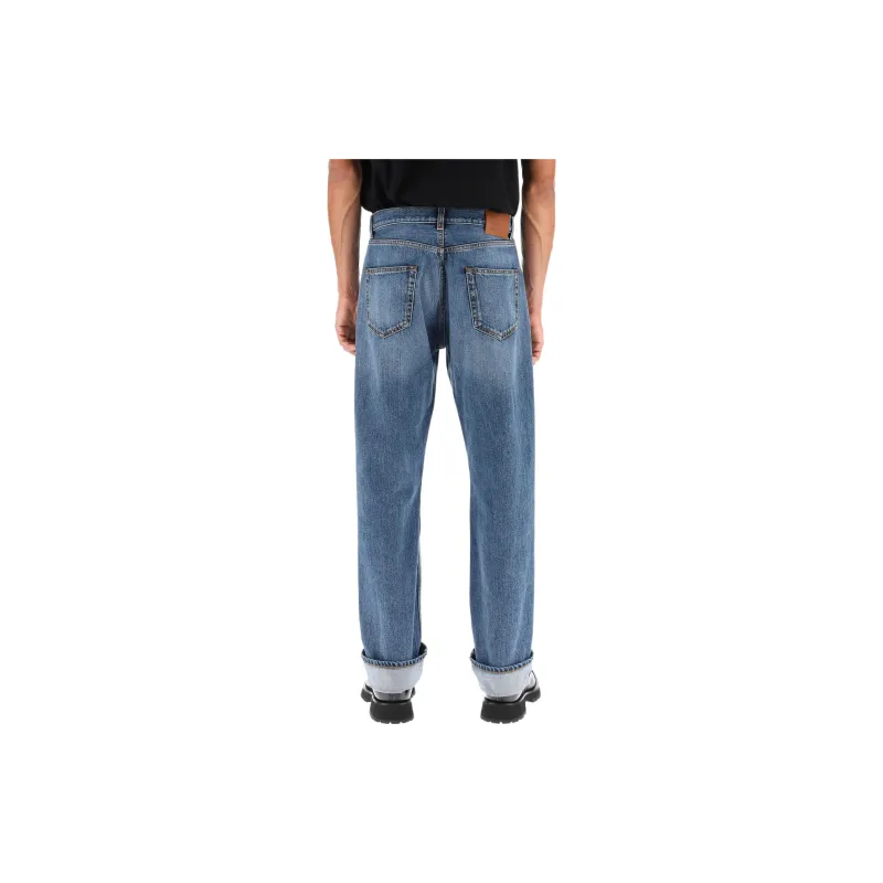 Alexander McQueen Jeans Men Blue-2