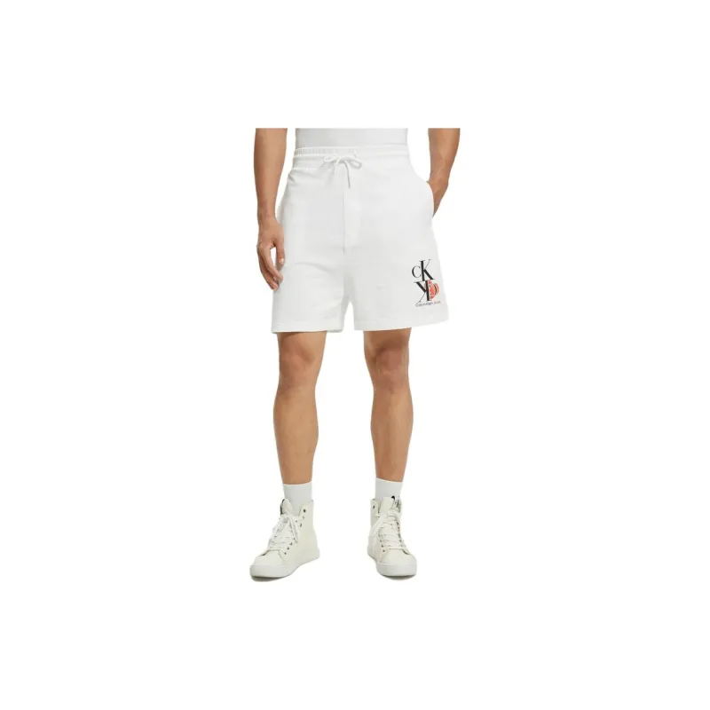 Calvin Klein Casual Shorts Men White-1